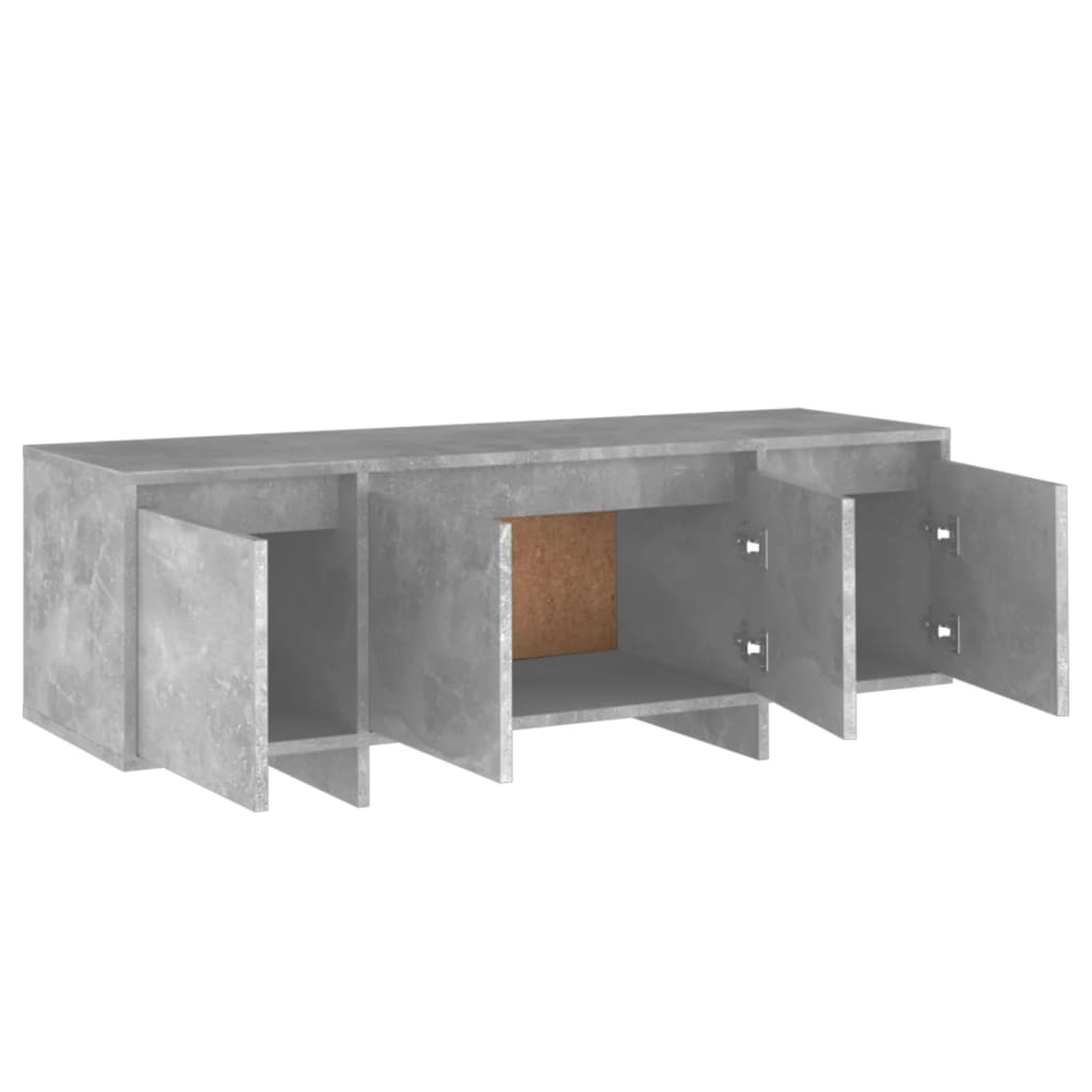 Mobile TV-Credenza TV-Console TV Grigio Cemento 120x30x40,5 cm in Truciolato