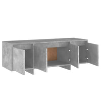 Mobile TV-Credenza TV-Console TV Grigio Cemento 120x30x40,5 cm in Truciolato