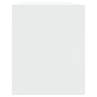 Mobile Porta TV Bianco 130x35x50 cm in Truciolato