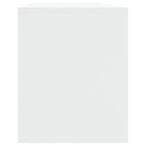 Mobile Porta TV Bianco 130x35x50 cm in Truciolato