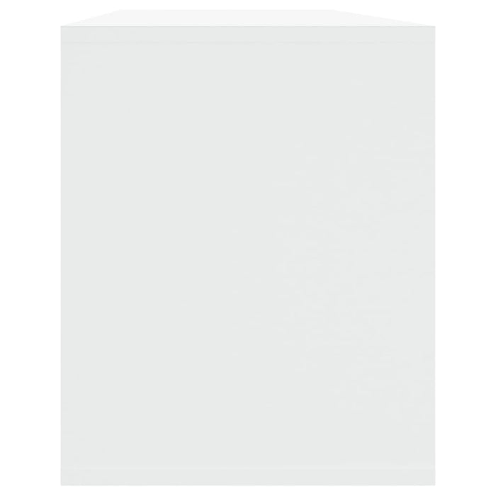 Mobile Porta TV Bianco 130x35x50 cm in Truciolato