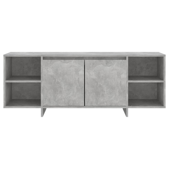 Mobile TV-Credenza TV-Console TV Grigio Cemento 130x35x50 cm in Truciolato