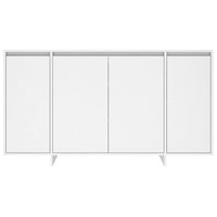 Credenza Bianca 135x41x75 cm in Truciolato 809593
