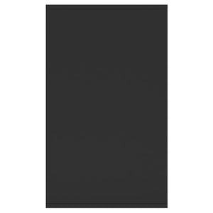 Credenza Nera 135x41x75 cm in Truciolato 809594