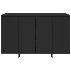 Credenza Nera 120x41x75 cm in Truciolato 809603