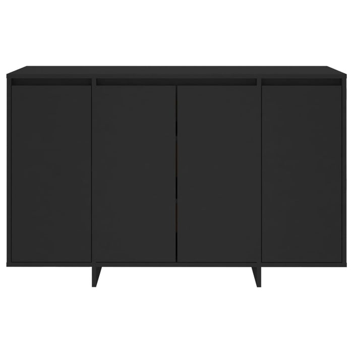 Credenza Nera 120x41x75 cm in Truciolato 809603