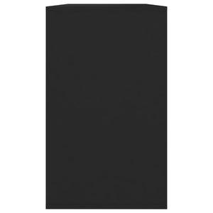 Credenza Nera 120x41x75 cm in Truciolato 809603