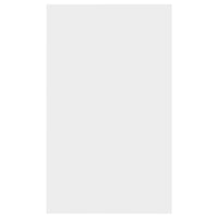 Credenza con 3 Cassetti Bianca 120x41x75 cm in Truciolato 809611