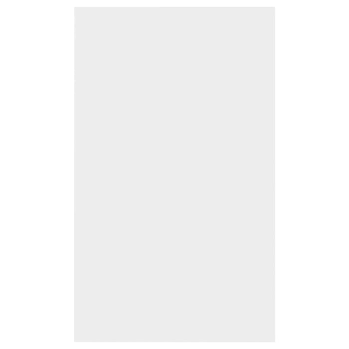 Credenza con 3 Cassetti Bianca 120x41x75 cm in Truciolato 809611