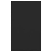 Credenza con 3 Cassetti-Buffet-Armadio da cucina Nera 120x41x75 cm in Truciolato