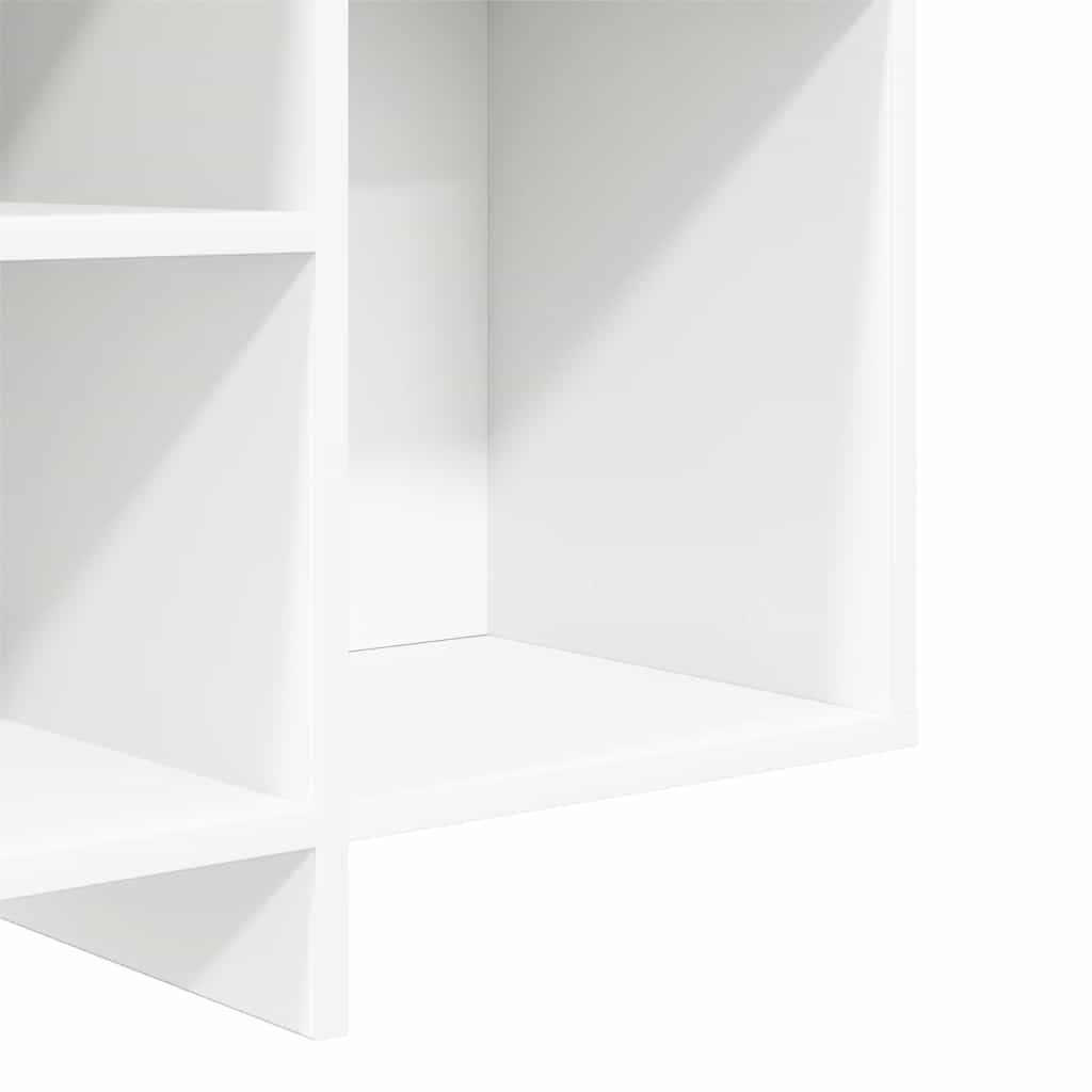 Credenza-Buffet-Armadio da cucina Bianca 120x30x75 cm in Legno Multistrato