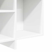 Credenza-Buffet-Armadio da cucina Bianca 120x30x75 cm in Legno Multistrato