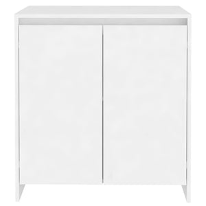 Credenza-Buffet-Armadio da cucina Bianca 70x41x75 cm in Legno Multistrato