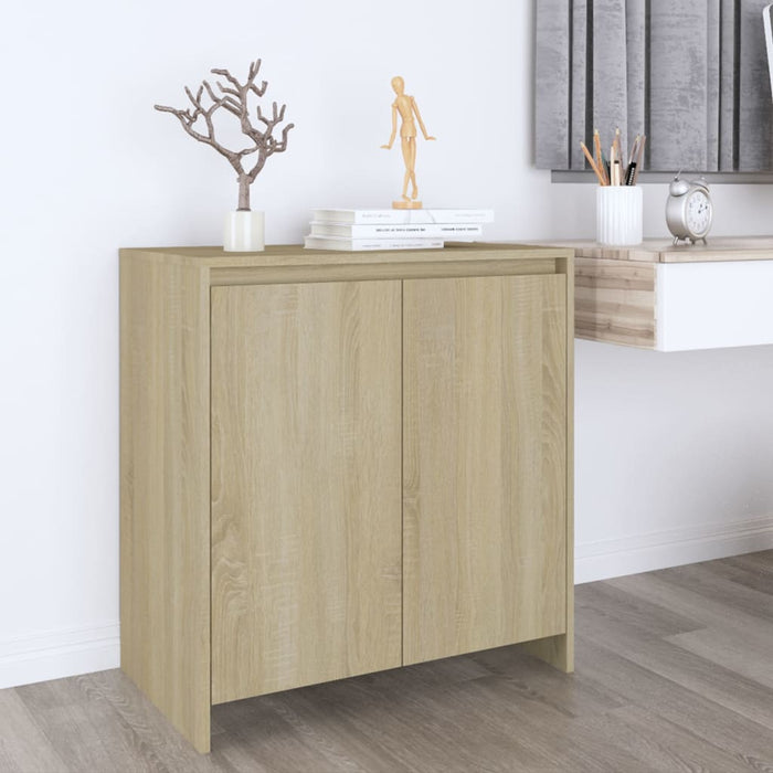 Credenza-Buffet-Armadio da cucina Rovere Sonoma 70x41x75 cm in Legno Multistrato