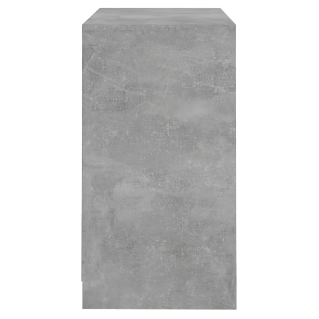 Credenza Grigio Cemento 70x41x75 cm in Legno Multistrato 809741