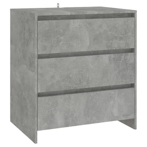 Credenza-Buffet-Armadio da cucina Grigio Cemento 70x41x75 cm in Truciolato 405285