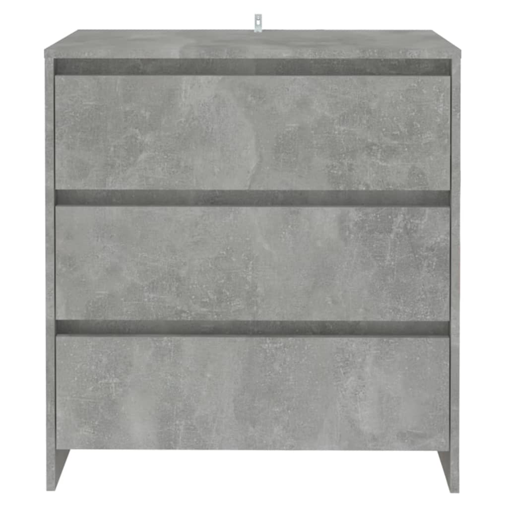 Credenza Grigio Cemento 70x41x75 cm in Truciolato 809750