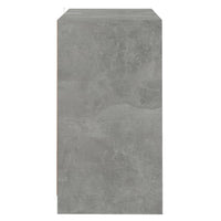 Credenza Grigio Cemento 70x41x75 cm in Truciolato 809750