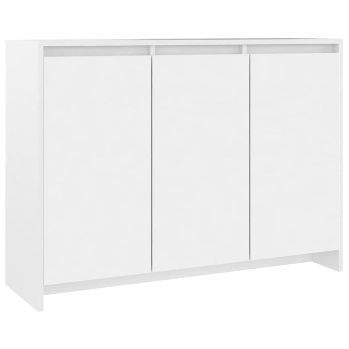 Credenza-Buffet-Armadio da cucina Bianca 102x33x75 cm in Truciolato