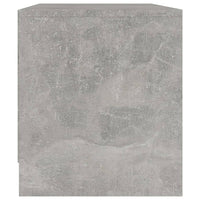 Mobile TV Grigio Cemento 90x35x40 cm in Truciolato 809786
