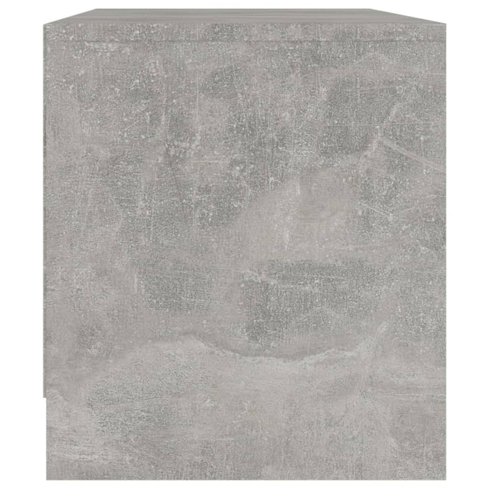 Mobile TV Grigio Cemento 90x35x40 cm in Truciolato 809786