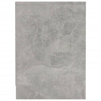 Mobile Porta TV Grigio Cemento 102x37,5x52,5 cm in Truciolato 809795