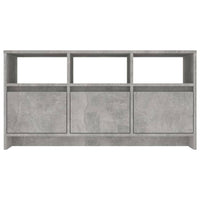 Mobile Porta TV Grigio Cemento 102x37,5x52,5 cm in Truciolato 809804