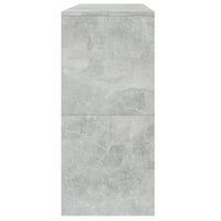 Tavolo Consolle Grigio Cemento 100x35x76,5 cm in Truciolato cod mxl 14015