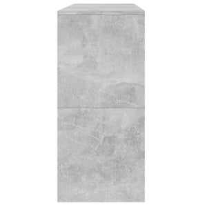 Tavolo Consolle Grigio Cemento 100x35x76,5 cm in Truciolato cod mxl 14015