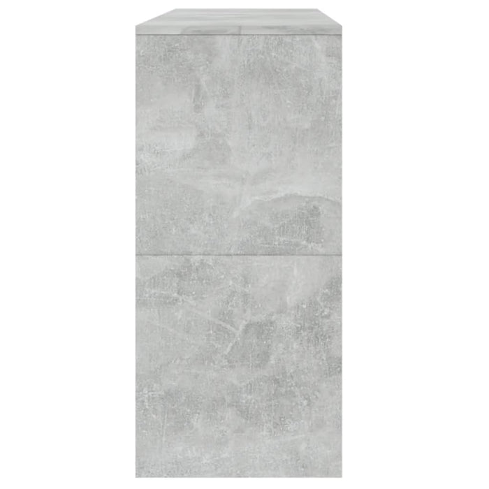 Tavolo Consolle Grigio Cemento 100x35x76,5 cm in Truciolato 809840