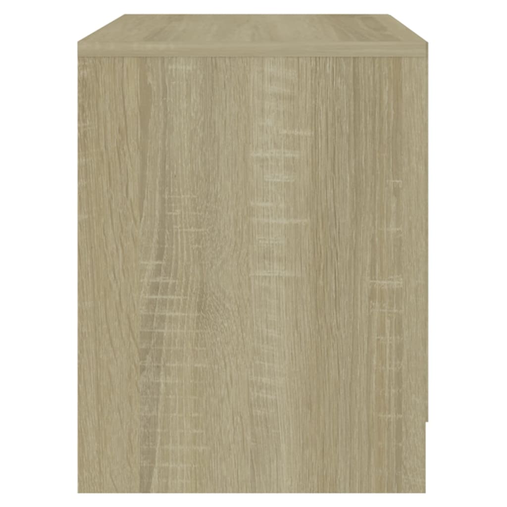 Comodino Rovere Sonoma 45x34,5x44,5 cm in Truciolato 809851