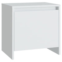 Comodini 2 pz Bianchi 45x34x44,5 cm in Truciolato 809864