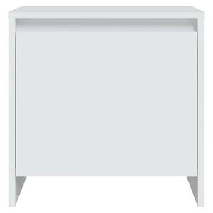 Comodini 2 pz Bianchi 45x34x44,5 cm in Truciolato 809864