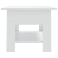 Tavolino da Salotto Bianco 102x55x42 cm in Truciolato cod mxl 9230