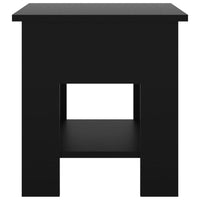 Tavolino da Salotto Nero 40x40x42 cm in Legno Multistrato cod mxl 17865