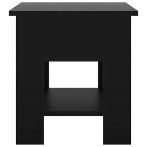 Tavolino da Salotto Nero 40x40x42 cm in Legno Multistrato cod mxl 17865
