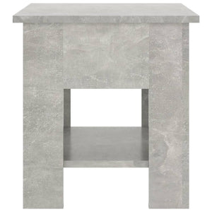 Tavolino da Salotto Grigio 40x40x42 cm in Legno Multistrato cod mxl 20558