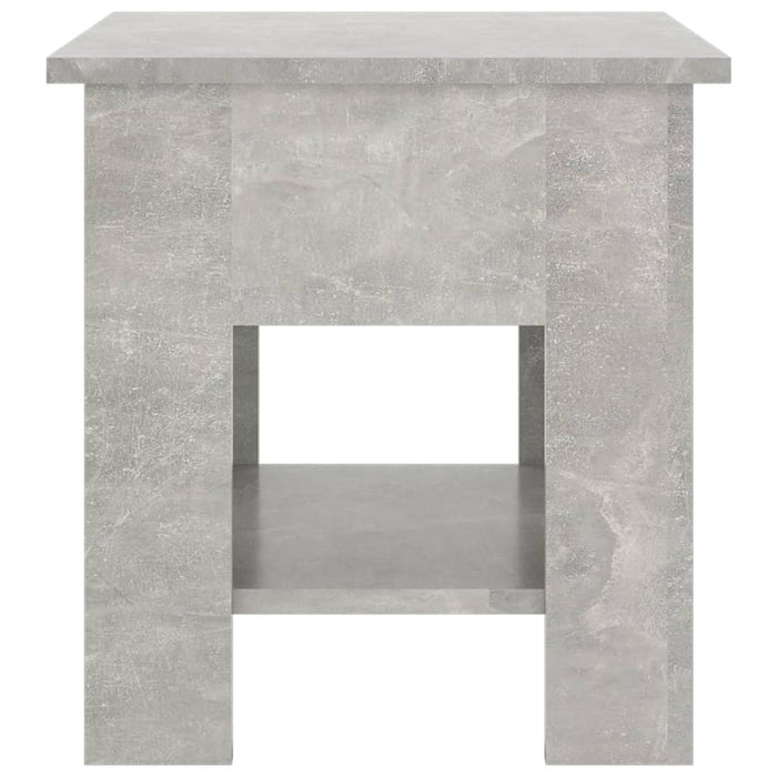 Tavolino da Salotto Grigio 40x40x42 cm in Legno Multistrato cod mxl 20558