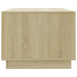 Tavolino da Salotto Rovere Sonoma 102x55x43 cm in Truciolato 810283