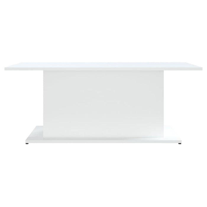 Tavolino da Salotto Bianco 102x55,5x40 cm in Truciolato 810307