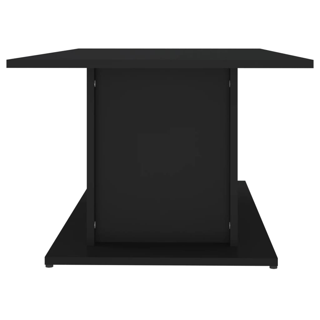 Tavolino da Salotto Nero 102x55,5x40 cm in Truciolato 810308