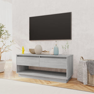 Mobile TV-Credenza TV-Console TV Grigio Sonoma 102x41x44 cm in Truciolato