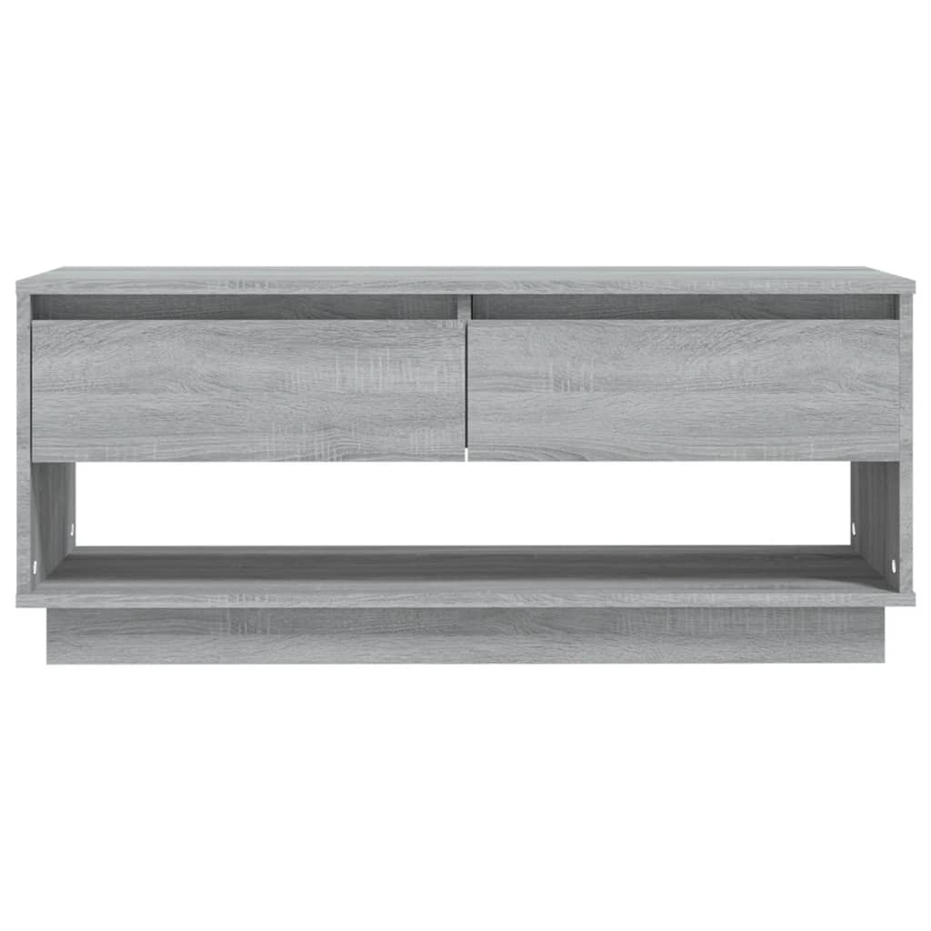 Mobile TV-Credenza TV-Console TV Grigio Sonoma 102x41x44 cm in Truciolato