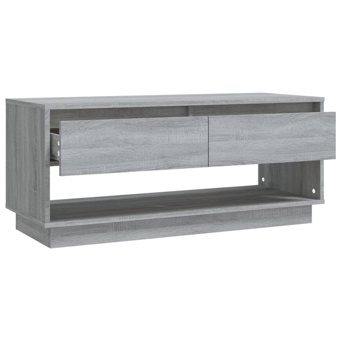 Mobile TV-Credenza TV-Console TV Grigio Sonoma 102x41x44 cm in Truciolato
