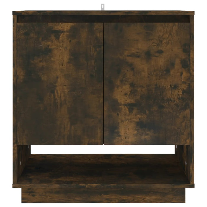 Credenza-Buffet-Armadio da cucina Rovere Fumo 70x41x75 cm in Truciolato