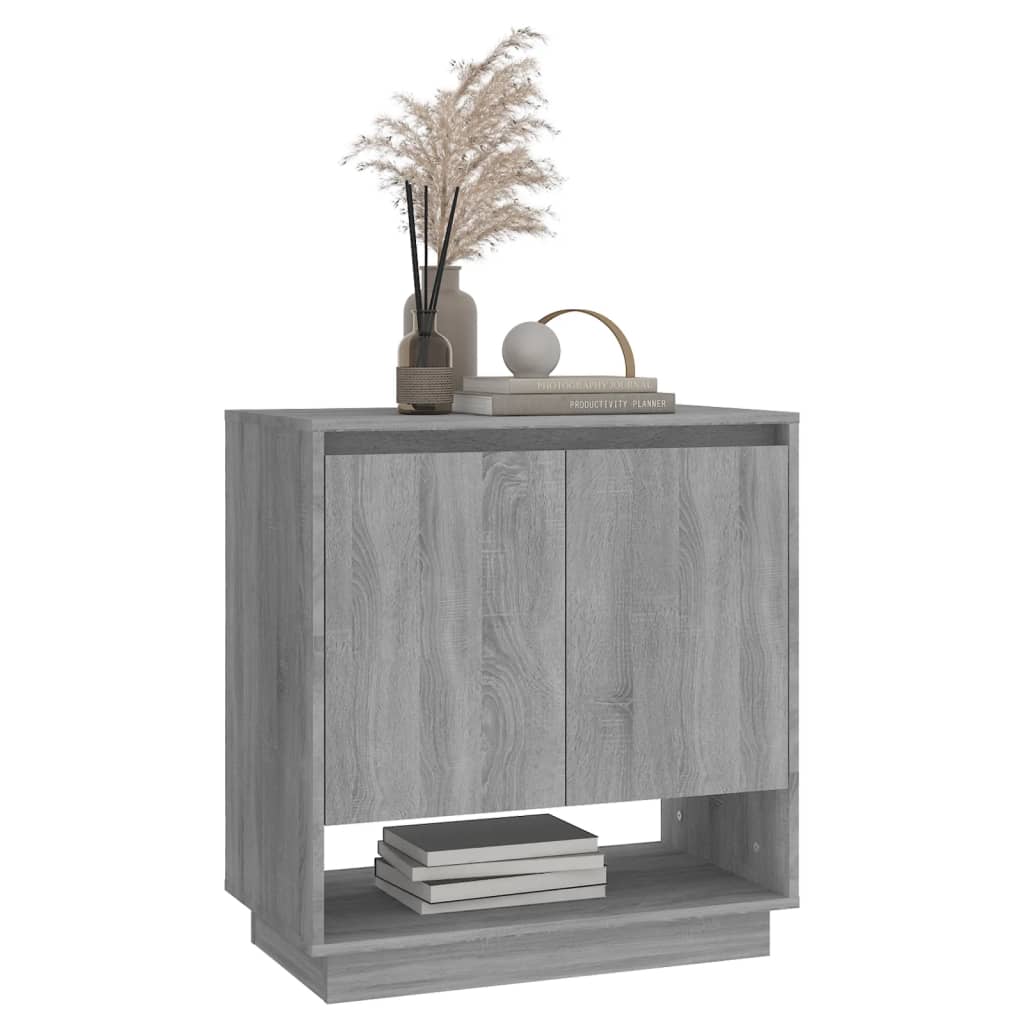 Credenza Grigio Sonoma 70x41x75 cm in Truciolato 812991
