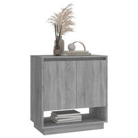 Credenza Grigio Sonoma 70x41x75 cm in Truciolato 812991