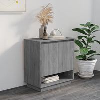 Credenza Grigio Sonoma 70x41x75 cm in Truciolato 812991