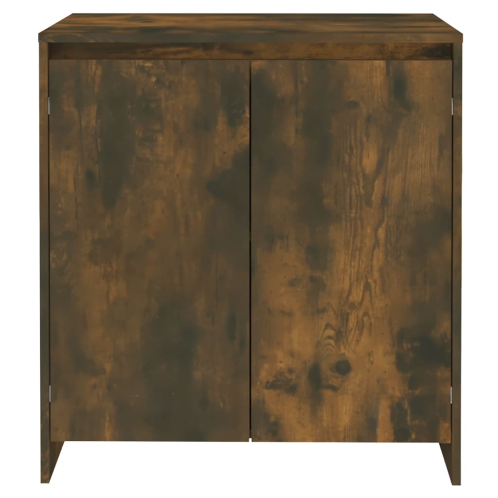 Credenza Rovere Fumo 70x41x75 cm in Legno Multistrato 813002
