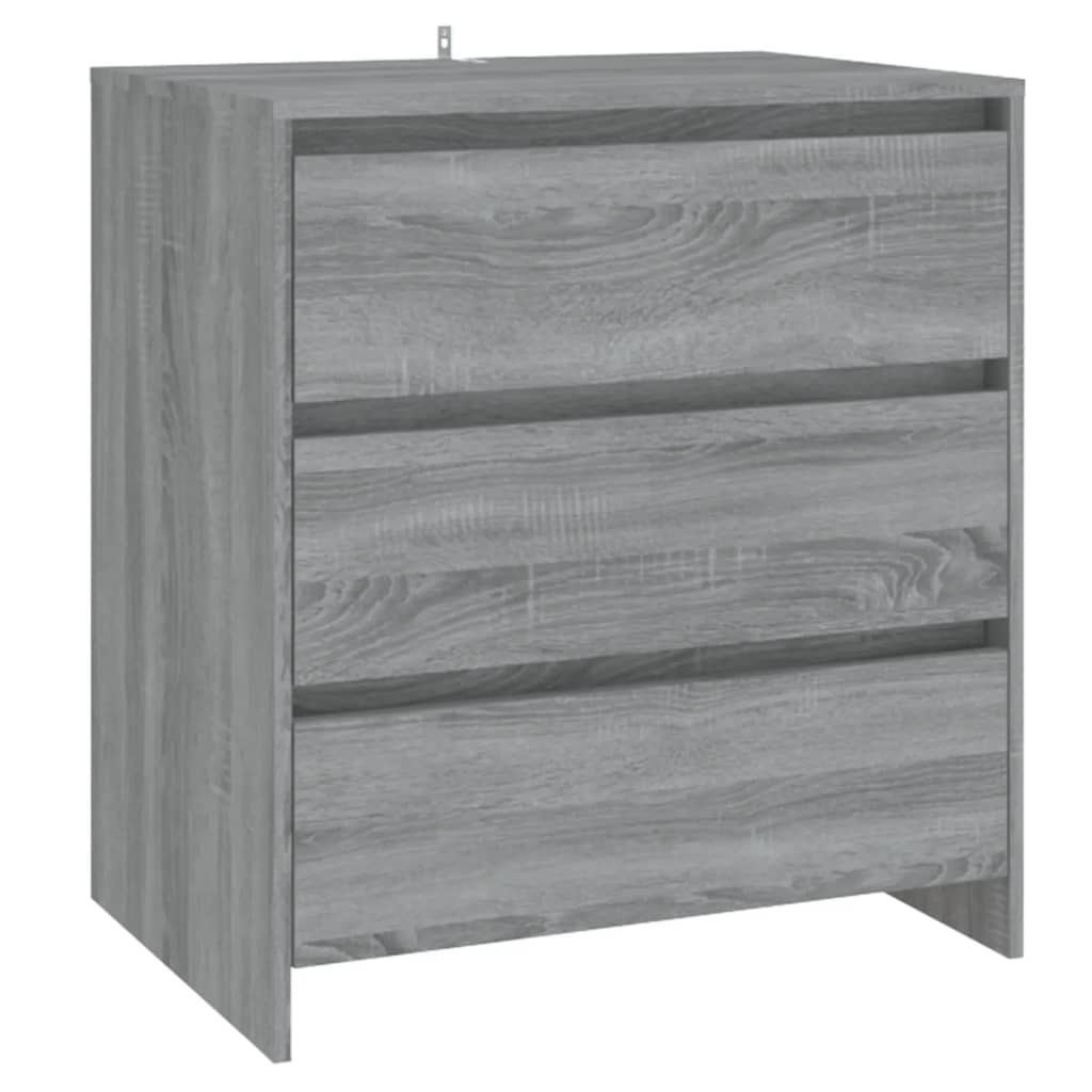 Credenza Grigio Sonoma 70x41x75 cm in Truciolato 813006
